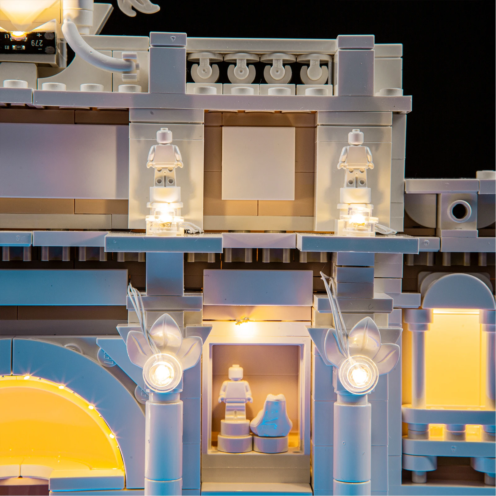 Kit d'éclairage pour fontaine Trevi, artisanat et artisanat 21062, blocs de construction non inclus (Kit d'éclairage Led uniquement), livraison depuis les états-unis