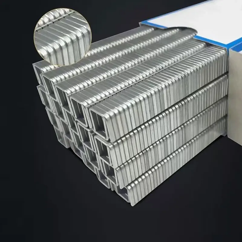 711 مسمار ألومنيوم على شكل حرف U، مسمار لآلة ربط خاصة لختم أكياس التعبئة والتغليف في السوبر ماركت #2