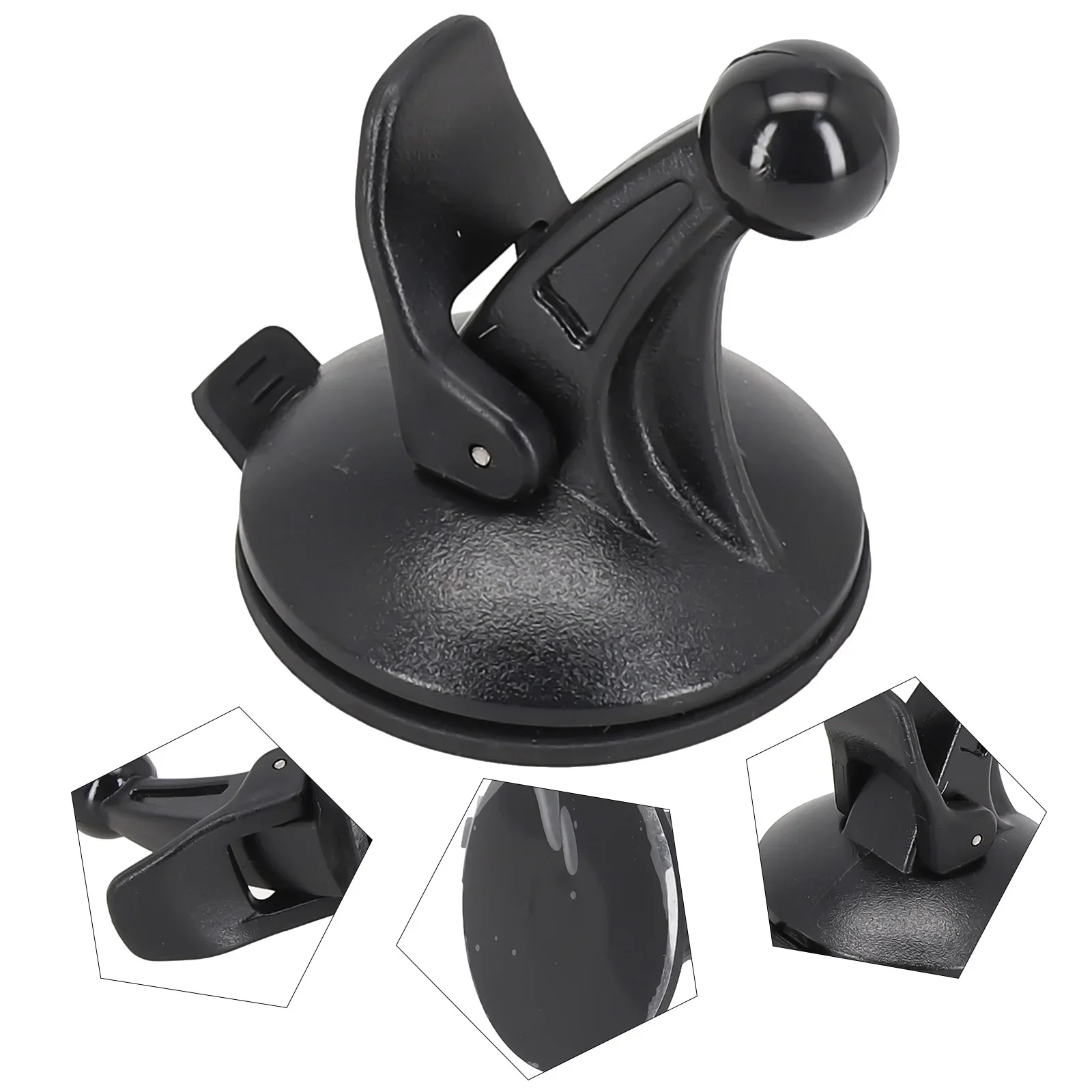 

Car GPS Holder Car Mount Windshield Cradle Air Vent Holder GPS Accessories Glossy Black Plastic High Quality 1pc