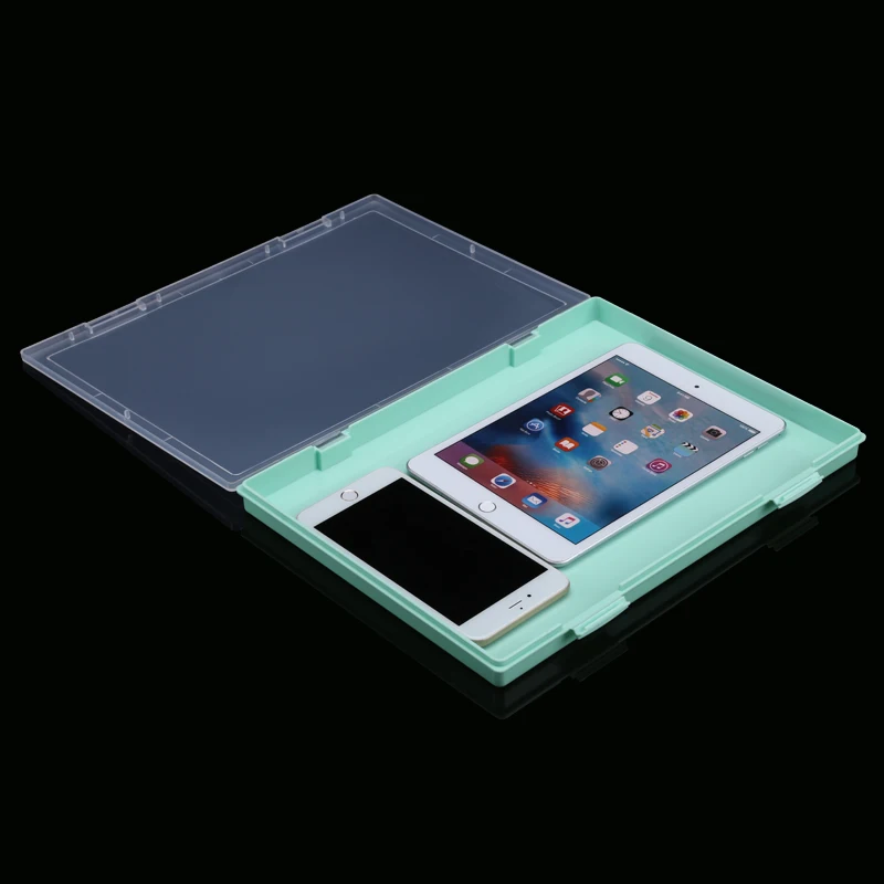 Laptop Protective Storage Case Anti-collision Bending-free Easy too Store Plastic Cover Organizer Tool Random Color