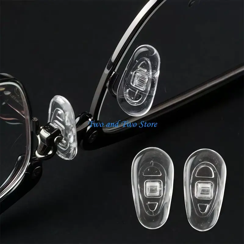 Hx6f G14 وسادة الأنف المتوافقة مع النظارات 20PIECES وسائد الأنف السيليكون الناعمة