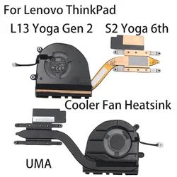 Nieuw Origineel Voor Lenovo Thinkpad S2 Yoga 6e L13 Yoga Gen 2 Laptop Uma Cpu Koeler Ventilator Heatsink Fru: 5h 40X89404 5h 40X89405