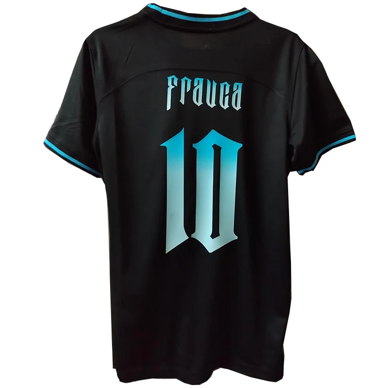 

26-27 France Portugal Paris Brazil Short Sleeve Sports night fall special Shirt Breathable Polyester Jersey for Football Soccer
