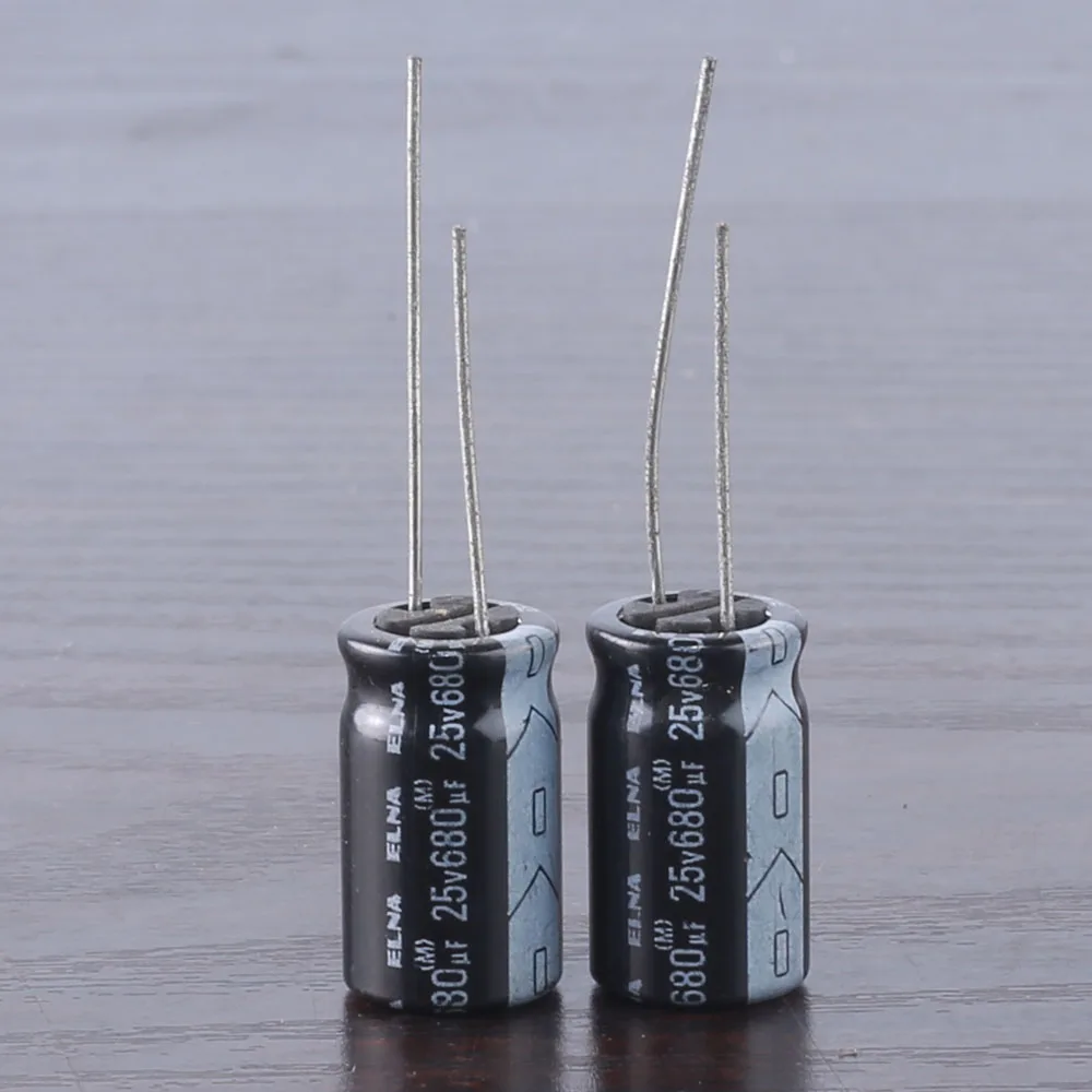 

20pcs Japan ELNA RJ4 680UF 25V 680mfd Audio Capacitor 10x16mm