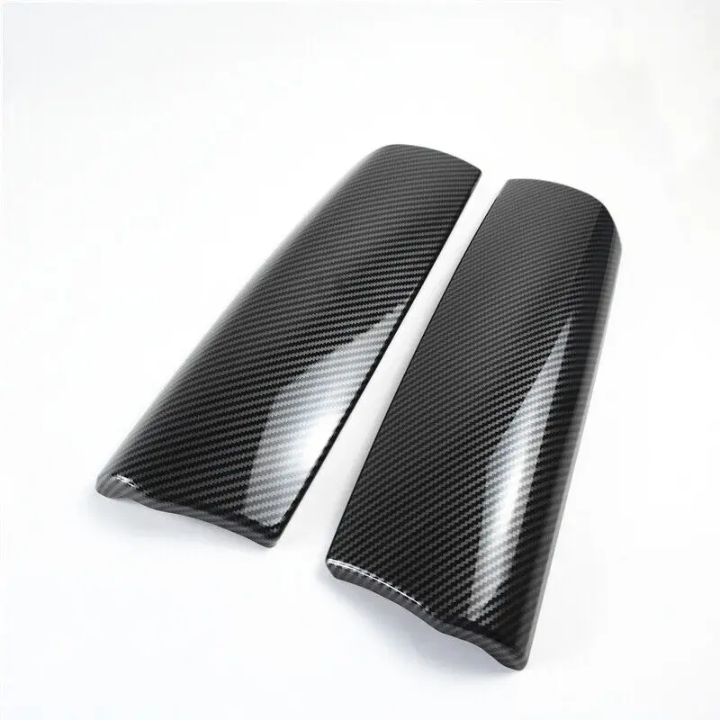 LHD Carbon Fiber ABS Front Center Console Armrest Cover  Suitable For BMW 7 Series F01 F02 2009-2015