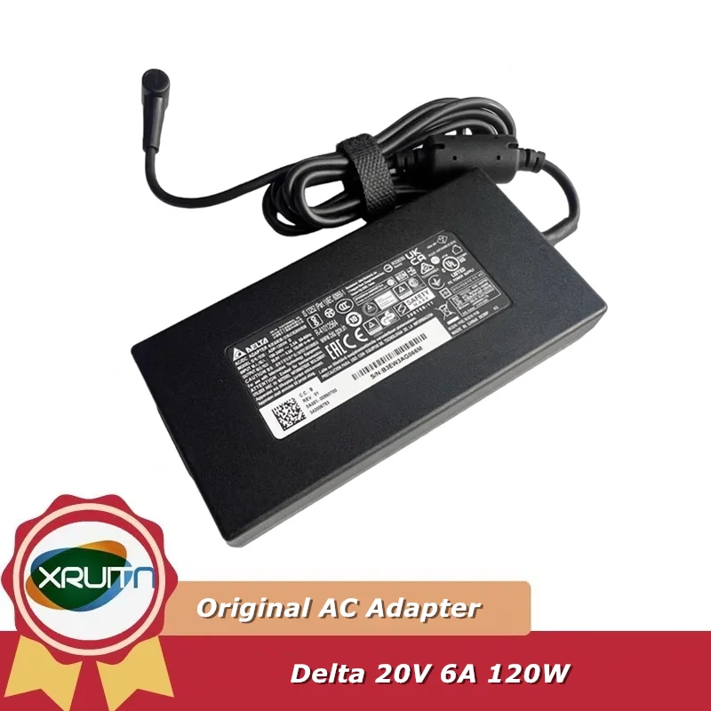 

Original DELTA ADP-120VH D 20V 6A AC Adapter Charger For Intel NUC 120W Laptop Power Supply
