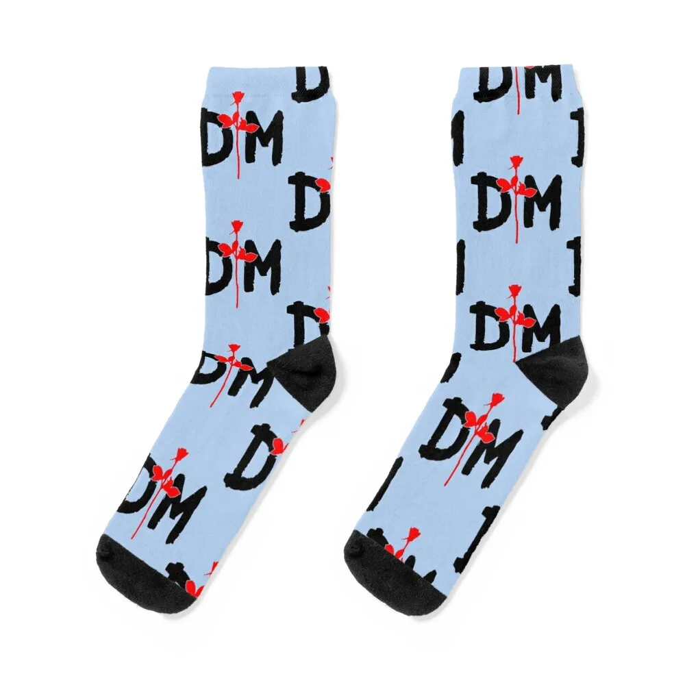 Depeche Mode classic Socks valentine gift ideas Sports bright garter FASHION Ladies Socks Men's