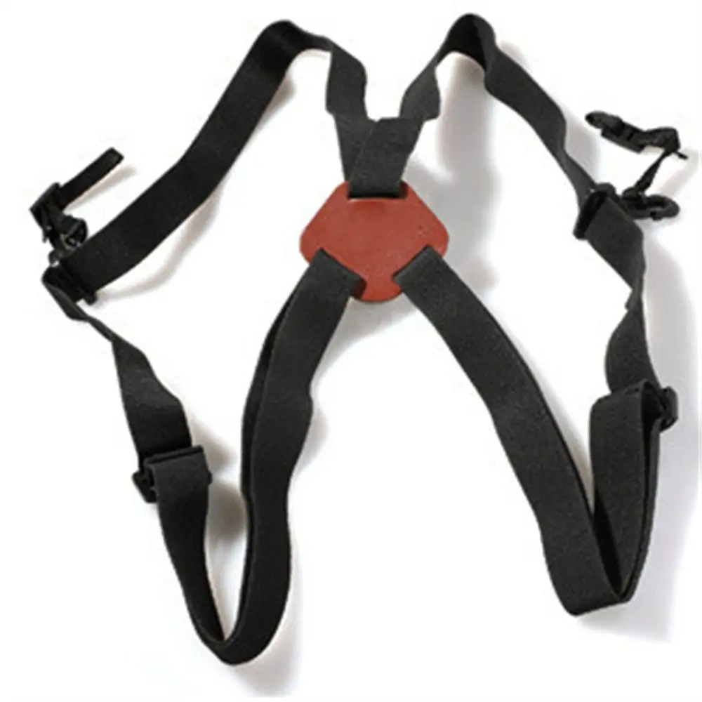 X-shaped Optics Binocular Strap Adjustable Leather Binocular Harness Strap Binocular Carrier Quick Release Camera Carry