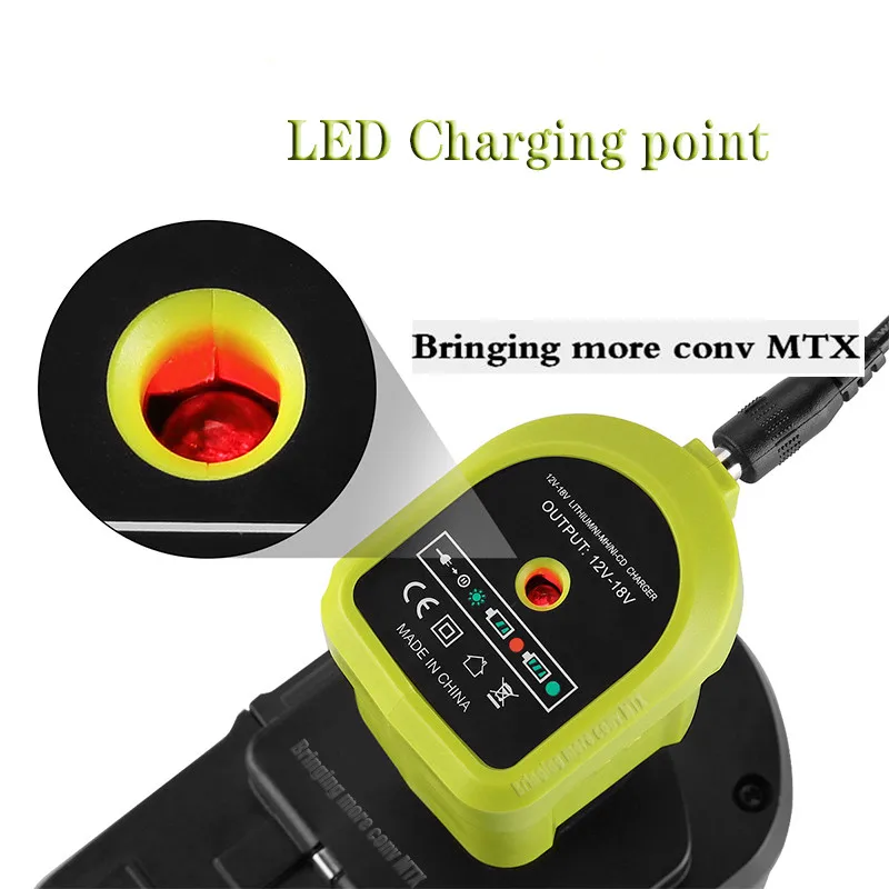 Newest P119 Battery Charger Replacement for Ryobi 12-18V NI-CD NI-MH Li-ion Battery for Ryobi Electric Screwdriver Power Tools