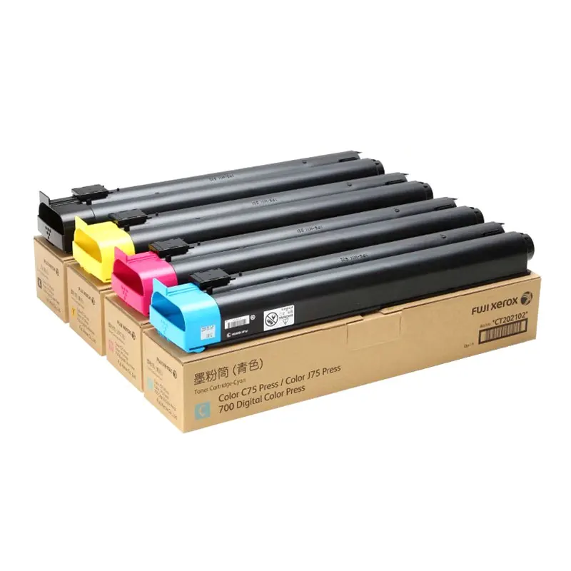 

1set CT202101 CT202102 CT202103 CT202104 Original Toner Cartridge for Fuji Xerox C700 700i 770 C75 J75 5151 7171 Asia version