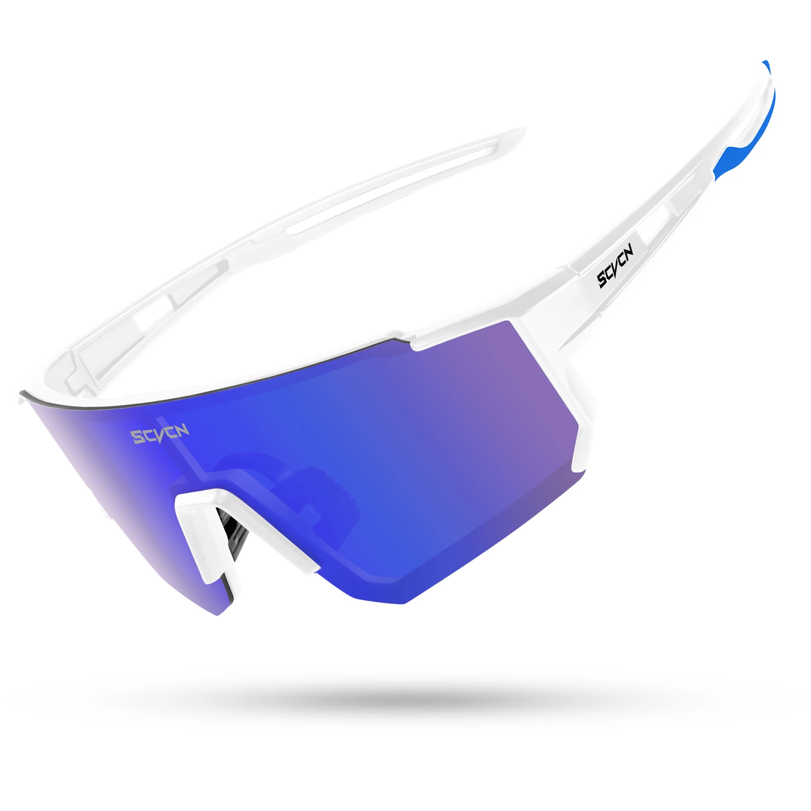 SCVCN Modische Sonnenbrille für Herren, Sport, Radfahren, Brille, Fahrrad, Wandern, Camping, Golf, UV400, Schutzbrille, Damen, Baseball