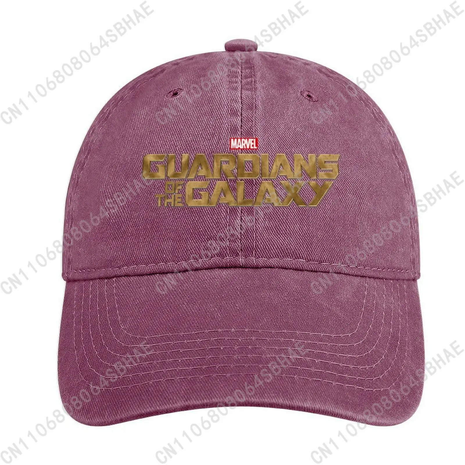 Marvel Star Lord Washed Cotton Baseball Cap Vintage Dad Hat Men Women Retro Adjustable Denim Cap Streetwear Cosplay