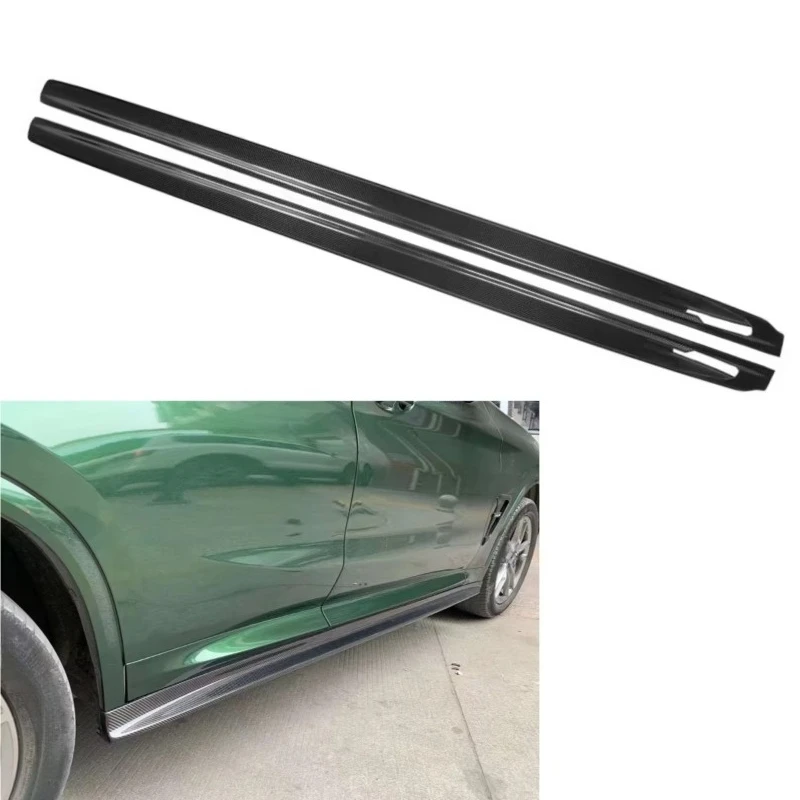 

3D-накладки на передние боковые пороги из карбона для X3 G01, X4 G02, G08, X3M F97, X4M F98 Sports 2018-2020