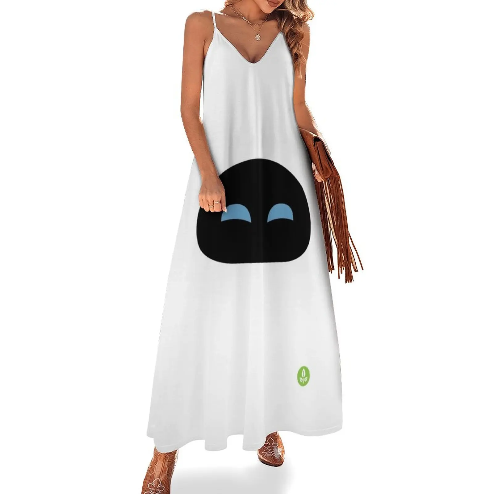 

Eve Eyes + Logo Sleeveless Dress women's clothing korea stylish Dance dresses Dress