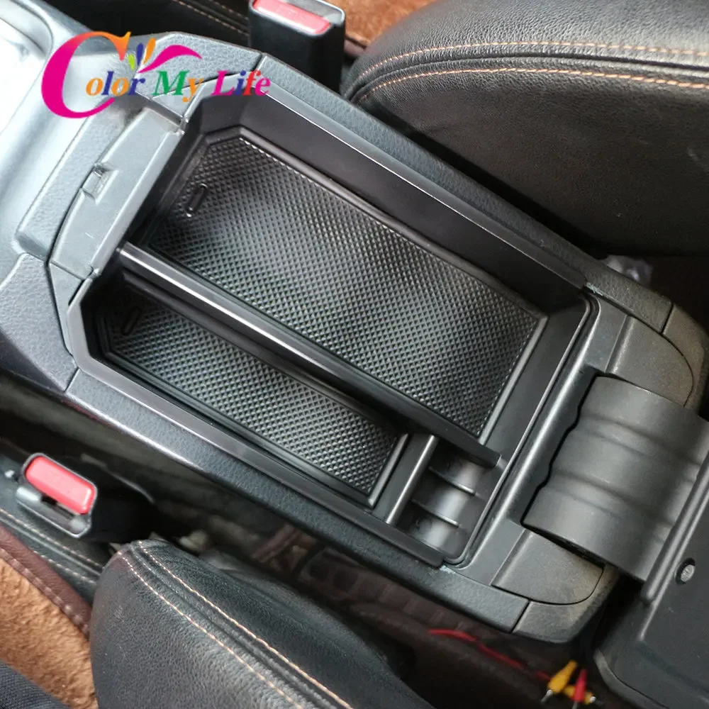 Car Armrest Storage Box Glove Box Tray Storage Box Accessories for Toyota RAV4 RAV 4 2013 2014 2015 2016 Car Styling