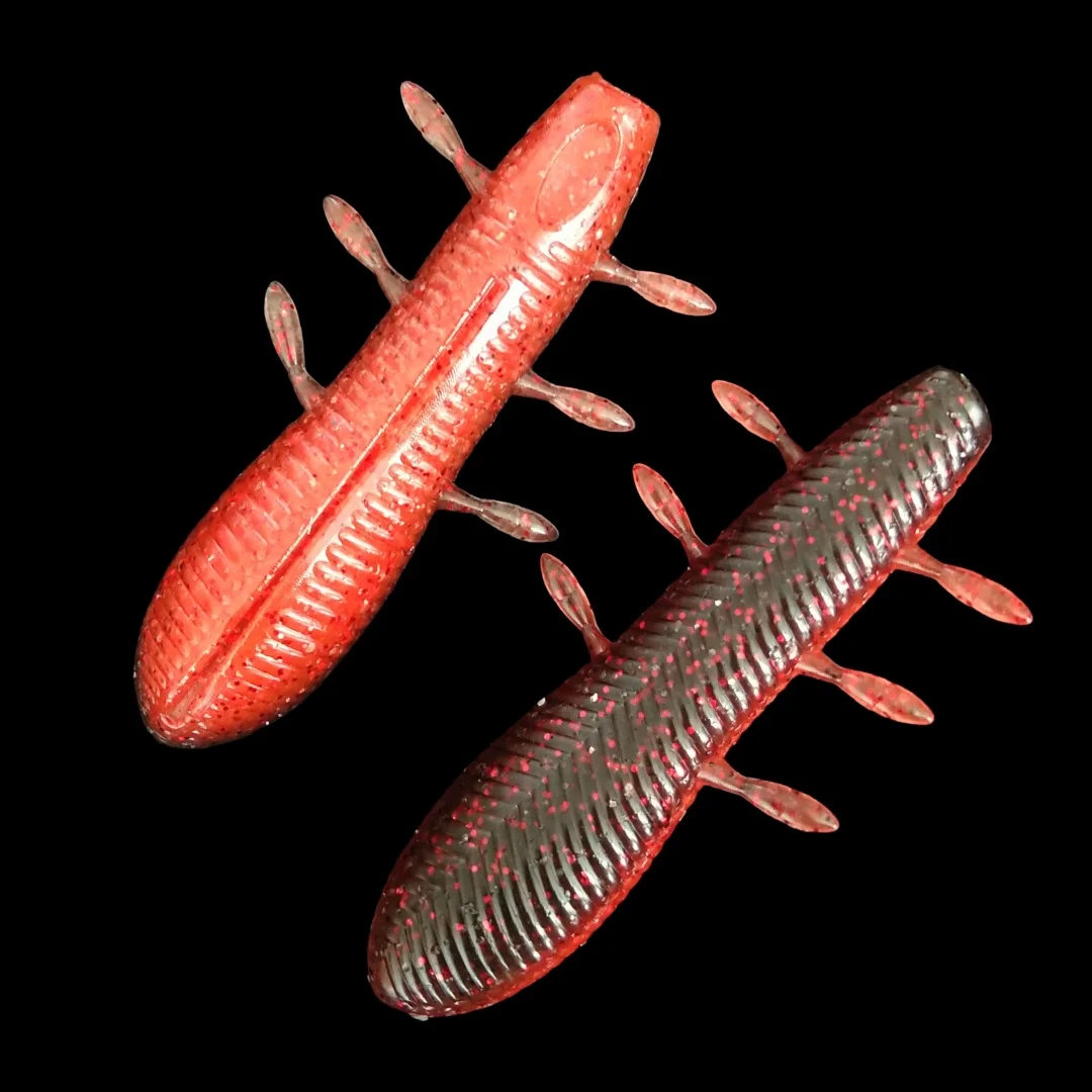 Swolfy Dancing Potato señuelos blandos hundibles con sal para pesca - imagen 3