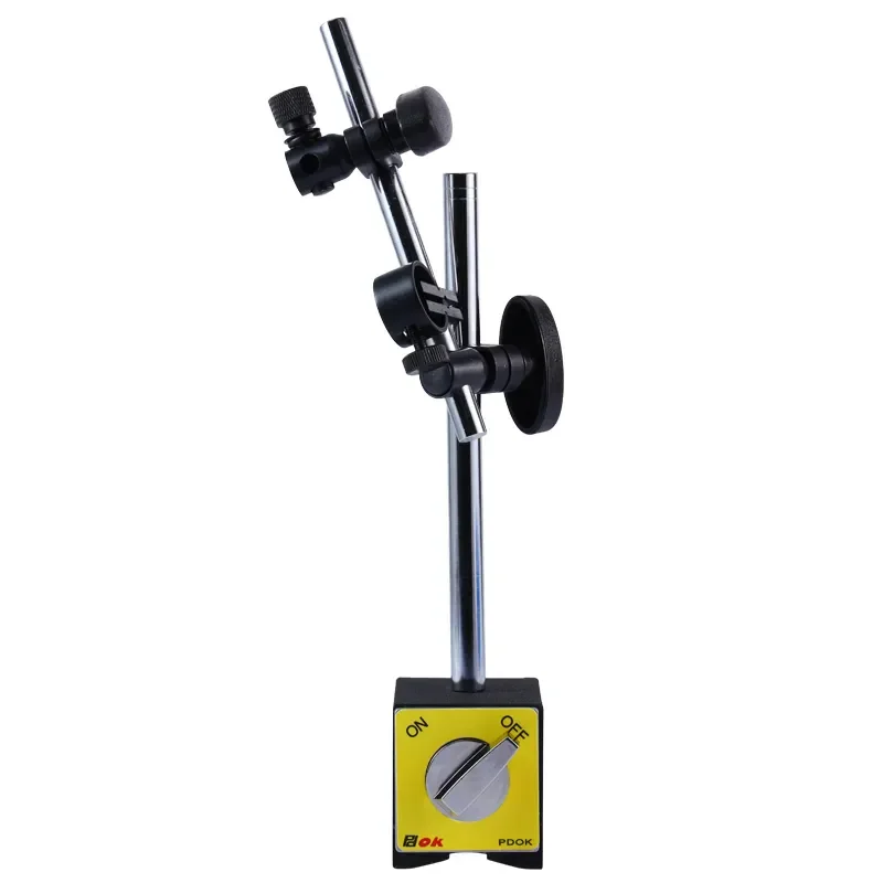 Magnetic Base Holder With Double Adjustable Pole for Dial Indicator Test Gauge Magnetic Stand With Fine Adjustment PD-112