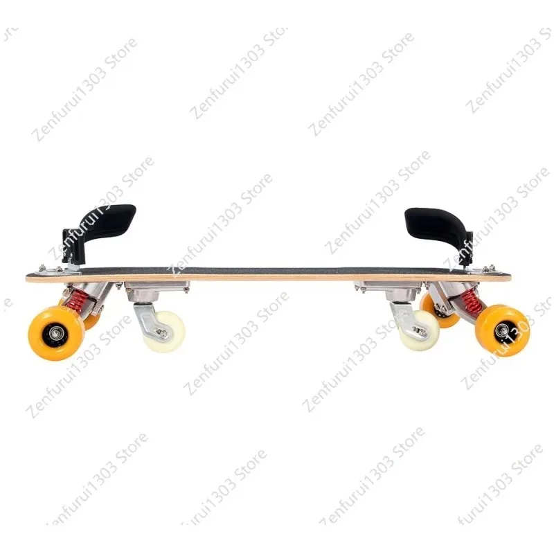 Land snowboarding male and female simulation skiing practice board snowboarding Sports and Entertainment