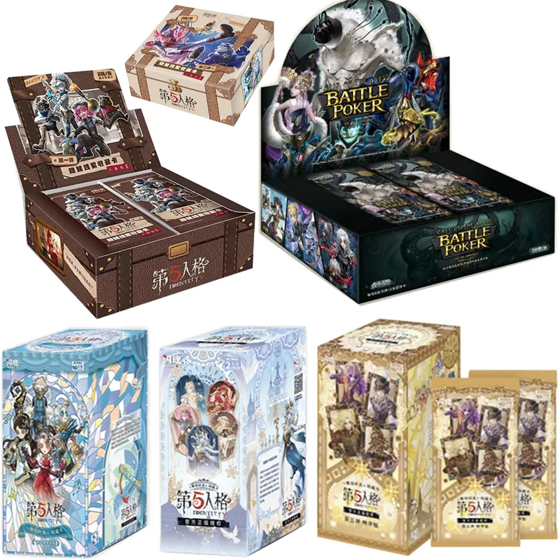 

KAYOU Genuine Identity V Card The Clues of Secrets Series Fun Pack Archives ‌ CR Аниме Персонажи Коллекция Карты Игрушки Подарки