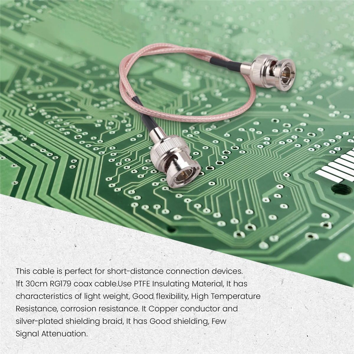 BISM1 4 шт. 3G HD SDI кабель BNC 30 см 75 Ом для камер видеооборудование BMCC поддерживает видеокабель HD-SDI 3G-SDI 4K 8K