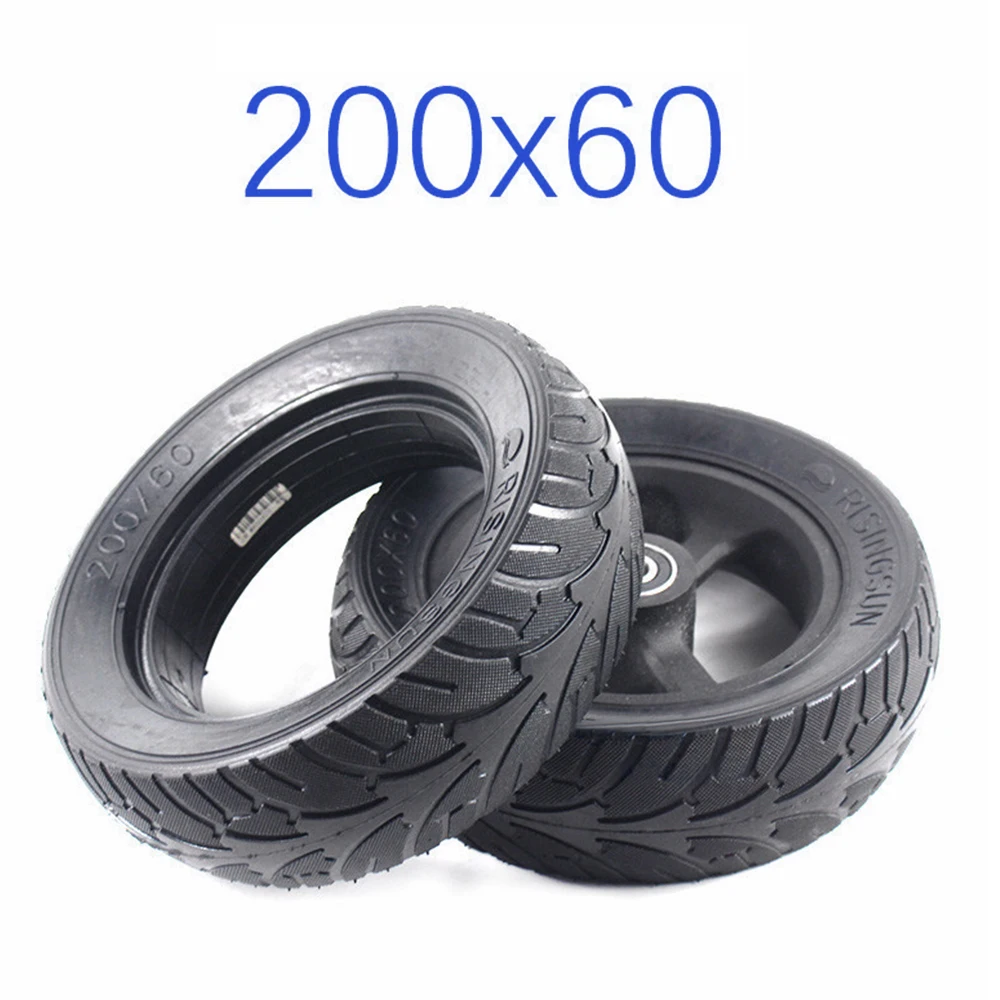 

Minimotors Scooter Part 200x60 Solid Tire for Dualtron Raptor Raptor 2 Electric Scooters RISINGSUN 200*60 Solid Tyre Accessories