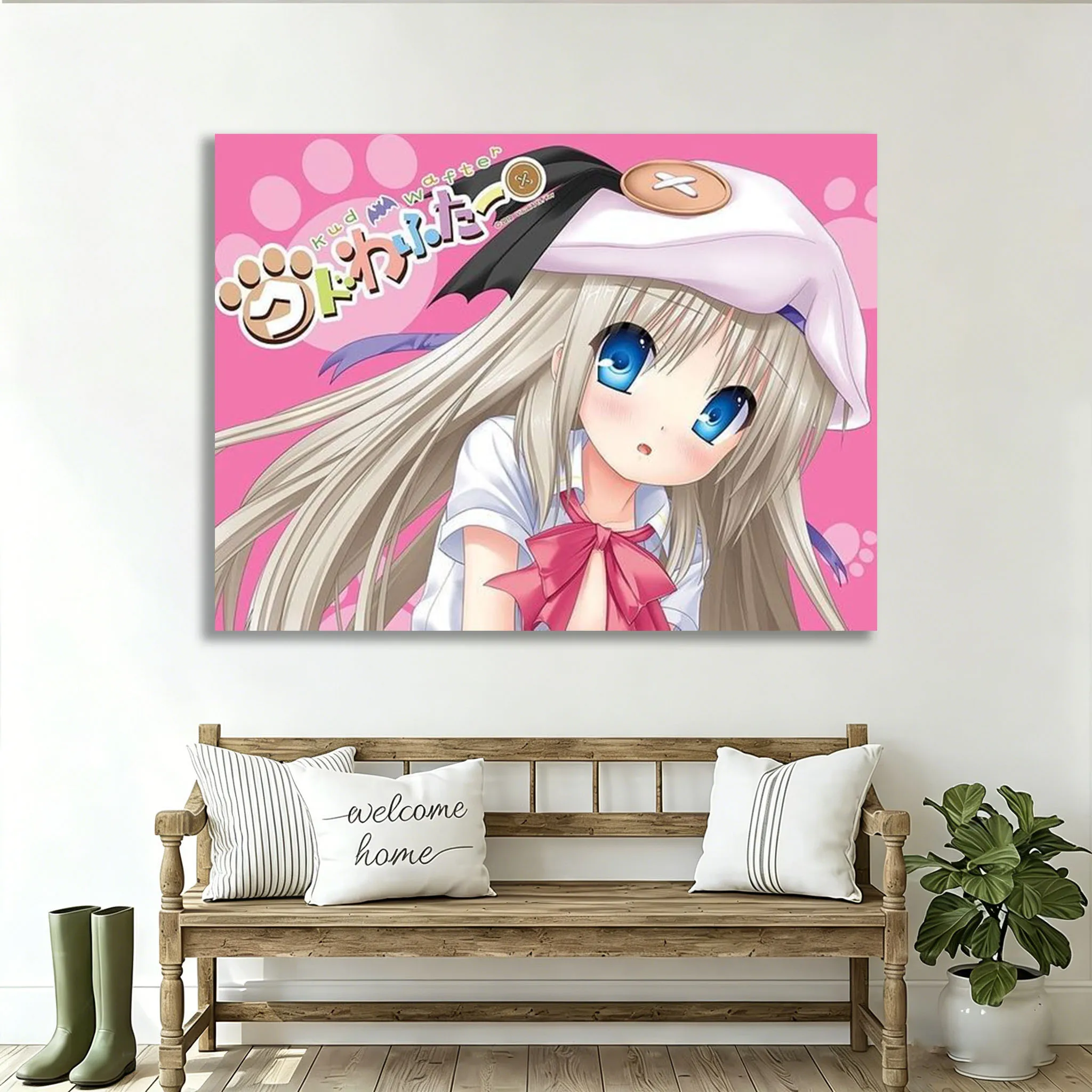 Noumi Kud Wafter Kawaii Cute Moe Girl Tapestry Suitable For Home Bedroom House Dorm Wall Decoration Perfect Gift For Friends
