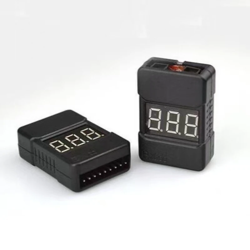 Modelo de avión, batería de litio eléctrica dos en uno con sonido BB, alarma de bajo voltaje, pantalla de potencia BX100 1-8S