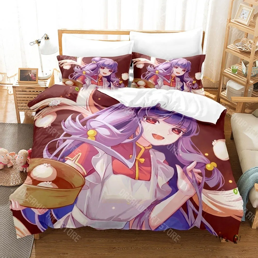 3D Printed Ranma 1 2 Bedding Set for Boys Girls Duvet Cover And Pillowcase Included Twin Queen King Full Single Double Sizes