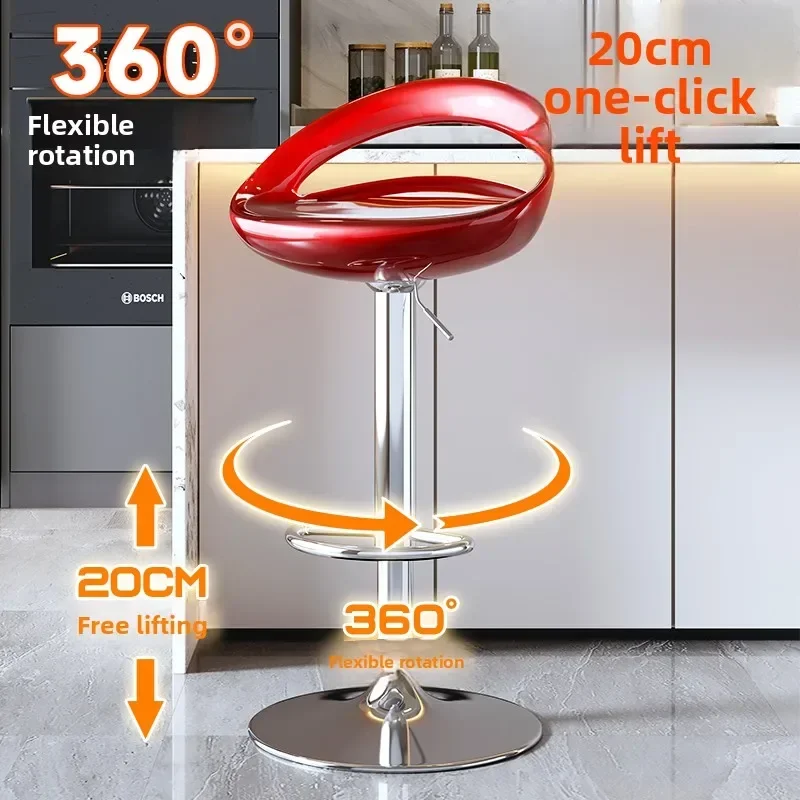 Multi-functional Bar chair high stool simple bar chair lift chair cashier front desk bar stool round stool swivel chair