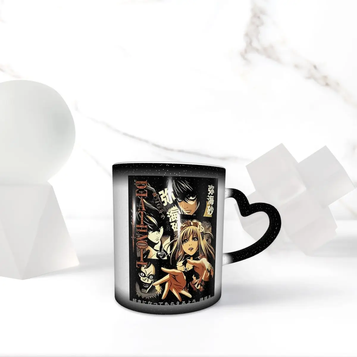 Classic Death Note Anime Mug Funny Ceramic Coffee Cups Tea Mugs Milk Cup Drinkware Gifts for Friends
