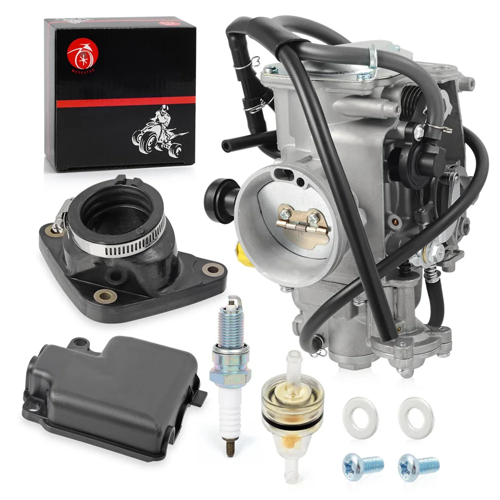 Carburetor & Intake Manifold Boot For Honda TRX400EX Sportrax 400EX TRX400X 1999-2014 Carb - Image 4