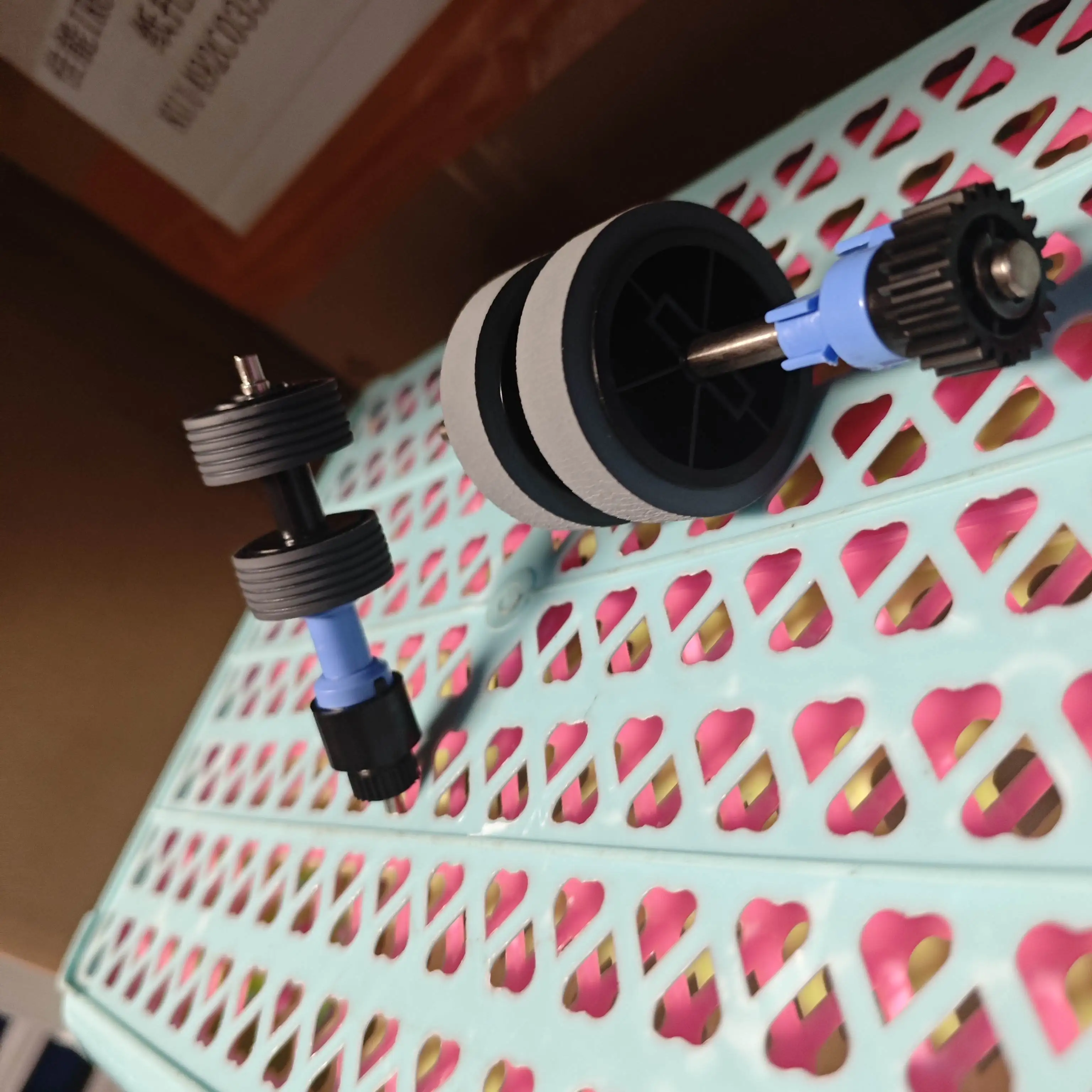 

1set Pickup Roller Kit for EPSON ES 400 500 865 DS 530 570 575 770 755 780 870 970 B12B819031 B819041041 scanner parts