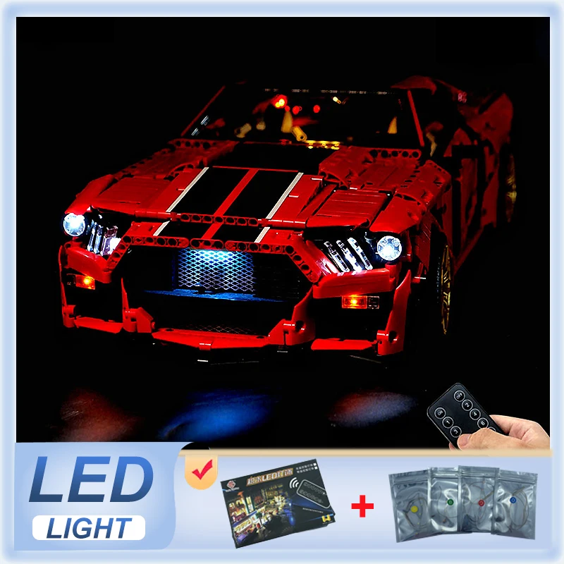 

DIY RC LED Light Kit For LEGO K135 Technical Sports Car (Only LED Light,Without Blocks Model)