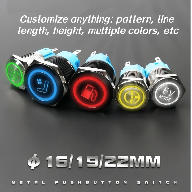 

Metel push button switch custom links must be contacted before shipment