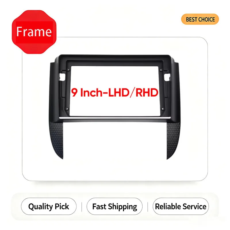 For Chevrolet AVEO 2004-2010 9INCH Car Radio Dashboard Refitting Installation Frame Stereo Panel Dash Mount Kit Fascia