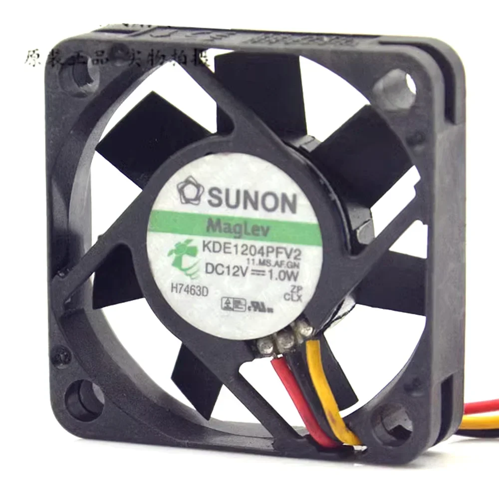 

+New for SUNON KDE1204PFV2 11.MS.A.GN 40*40*10MM 40MM 4010 12V 1W Velocity Transducer Cooling Fan