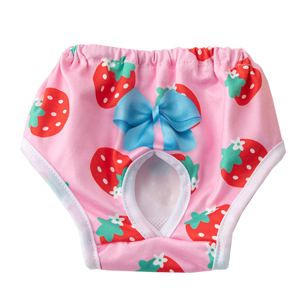 Princess Pet Panties Female Dog Physiological Pants Dog Diaper Clothes Pet Physiological Pants Dog Menstrual Pants Pet Supplies