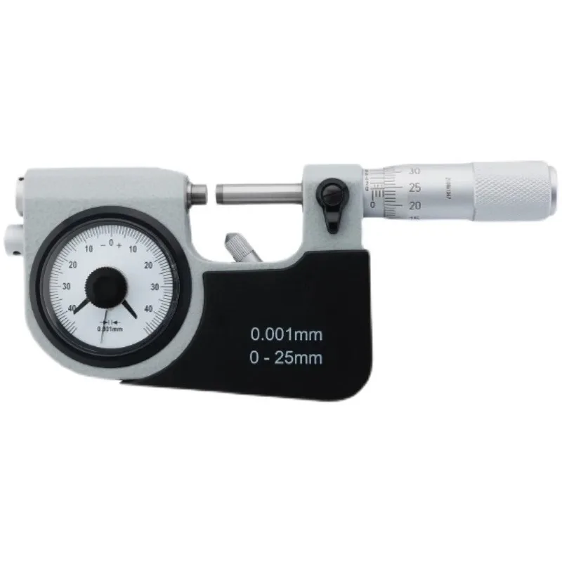Lever Micrometer Dial Micrometer Rigid Measuring Surface Mechanical Comparator Bow Ruler 0-25