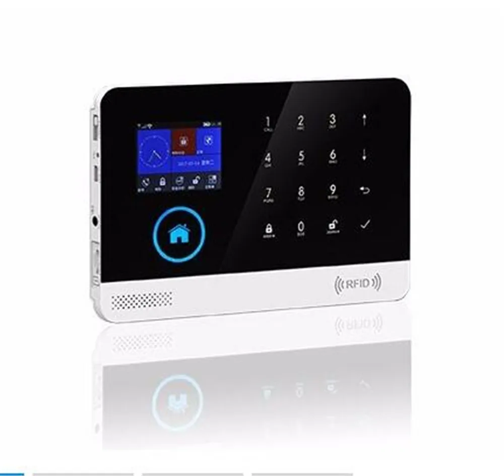 Tuya Smart Life WIFI + GSM система охранной сигнализации сенсорная клавиатура домашняя охранная сигнализация датчик детектор движения дверной контакт