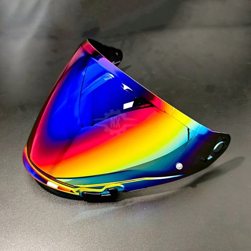 For LS2 OF603 Helmet Lens 3/4 Helmet Visor Electroplated Color-changing Film Anti-fog Sticker Capacete De Moto Cascos Para Moto