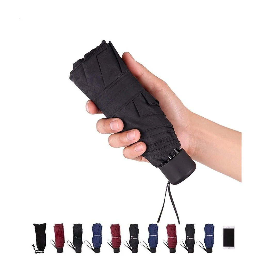 

Зонт для путешествий - Легкий, портативный, миниатюрный компактный зонт - Прямые поставки с завода