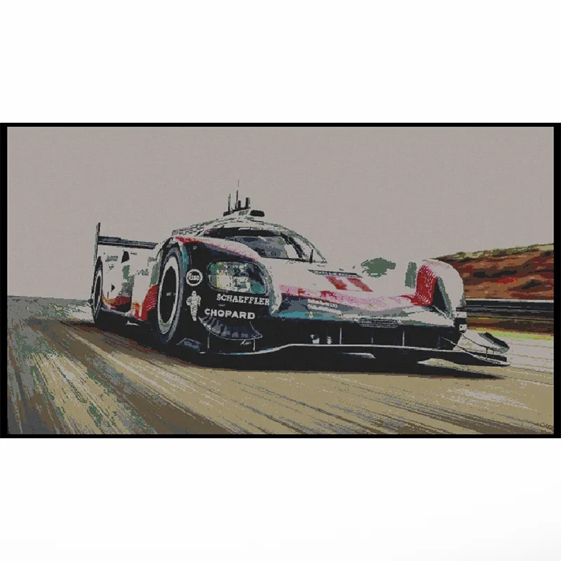 291600pcs MOC PORSCHES919 Hybride Behang Architectuur Muurschildering Bouwstenen Model Montage Speelgoed Kinderen Festival Geschenken