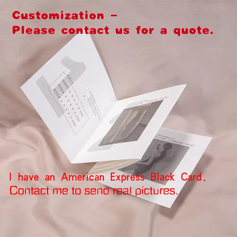 

custom.Custom Printed Presentation Folders Offset Printing Three-Folder Manual Paper Warranty Card Booklet and Brochure