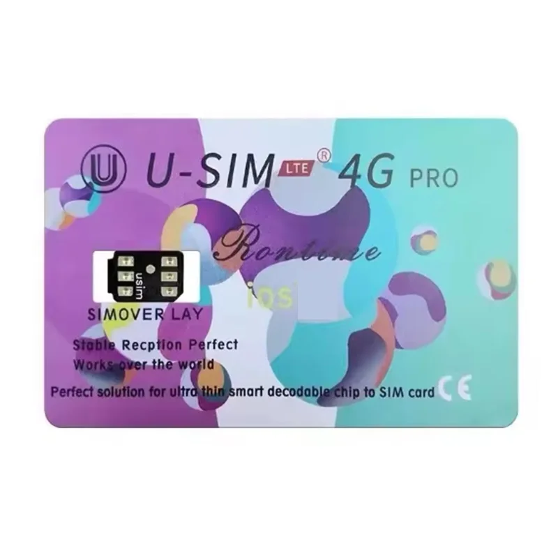 Newest Version Usim LTE 2025 New Usim Pro V20.30 with QPE ESIM for iPhone 6 to 16 Pro Max