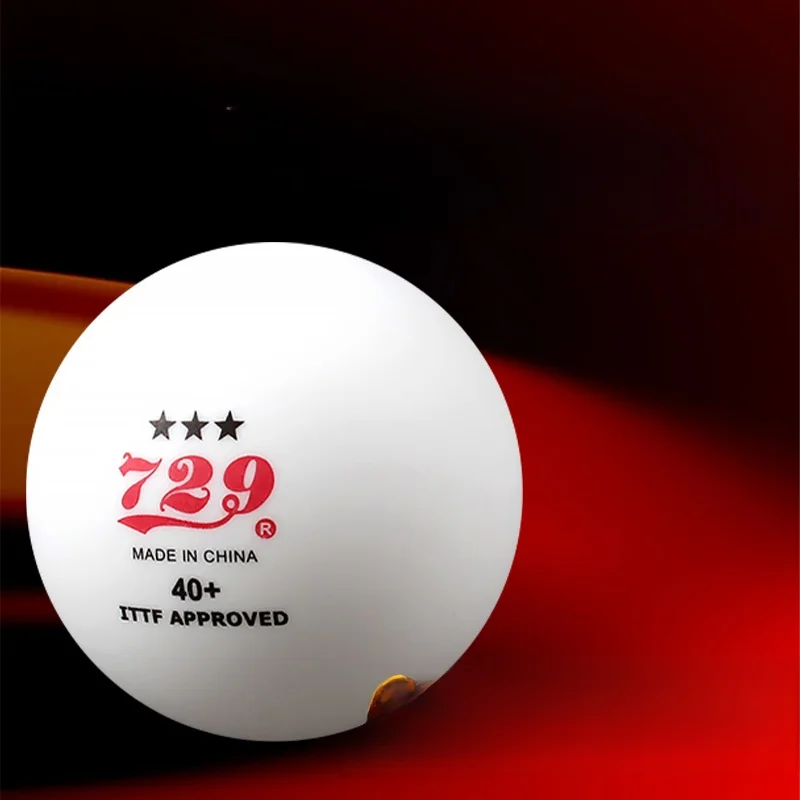 bola-de-tenis-de-mesa-729-red-label-tres-estrelas-nivel-40-certificada-pela-ittf-design-para-jogos-completos-sem-costura