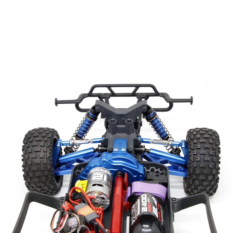 Amortecedor dianteiro e traseiro de metal, 4 unidades, para arrma 1/10 senton granito typhon big rock rc peças de atualização de carro