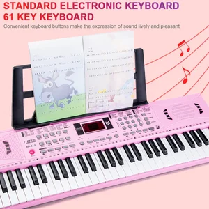 10 최고의 판매 미니 피아노 키보드 - №3
