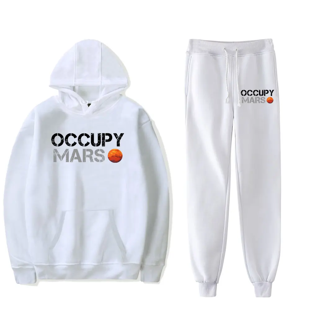 Occupy Mars Game Sweatshirts Set Merch Hoodies Women Men Fashion Casual Streetwear Men Clothing Fashion Hoodie Outwear