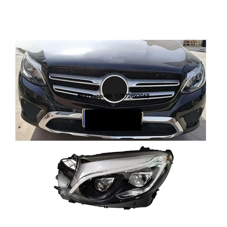 Car Accessories Bulb Car Light Projector Led Headlight for  Glc200 260 300L W253 GLC253 2016-2019