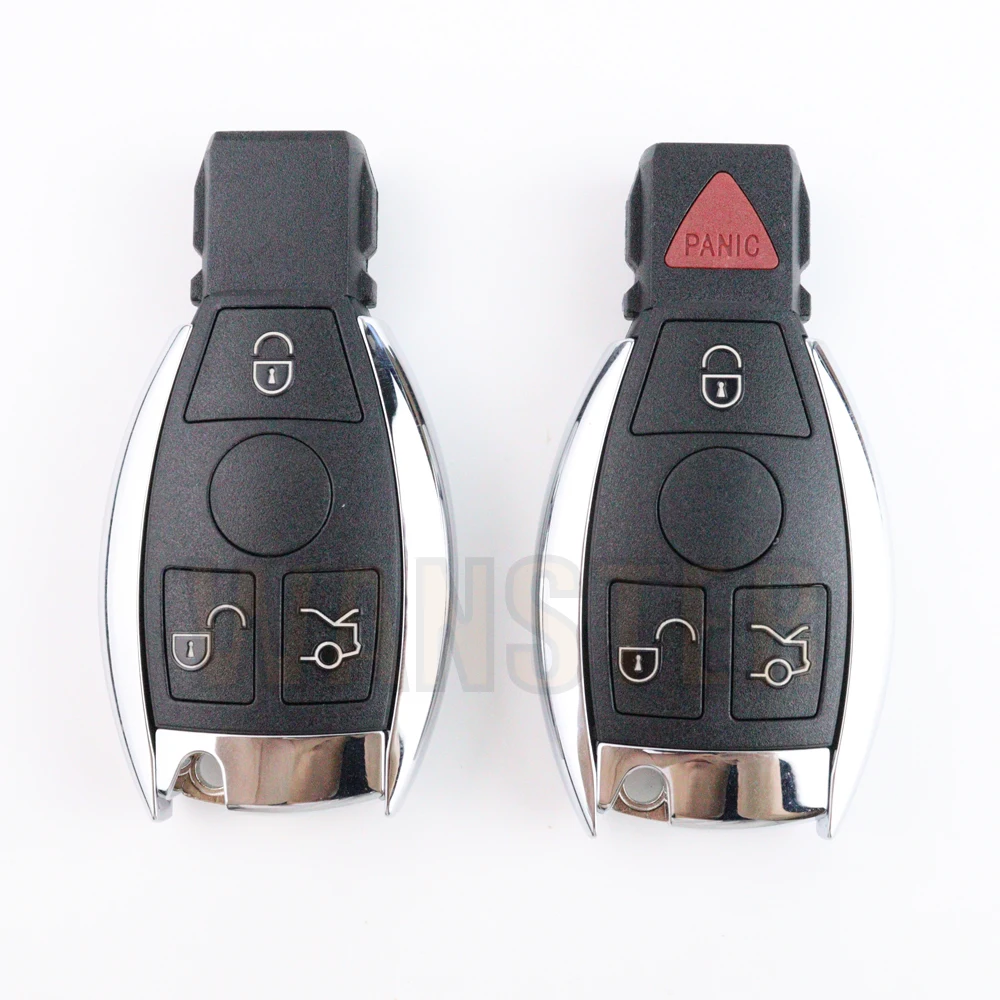 2 3 4 Bottons Car Key Case Shell Housing for Mercedes Benz W210 W212 E63 W202 W207 A/C/E/S Class W203 W204 W205 W211 W221 W222